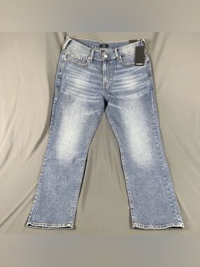 True Religion Jeans Geno SN Slim 36 x 32 Light Delightful Wash NWT MSRP $159